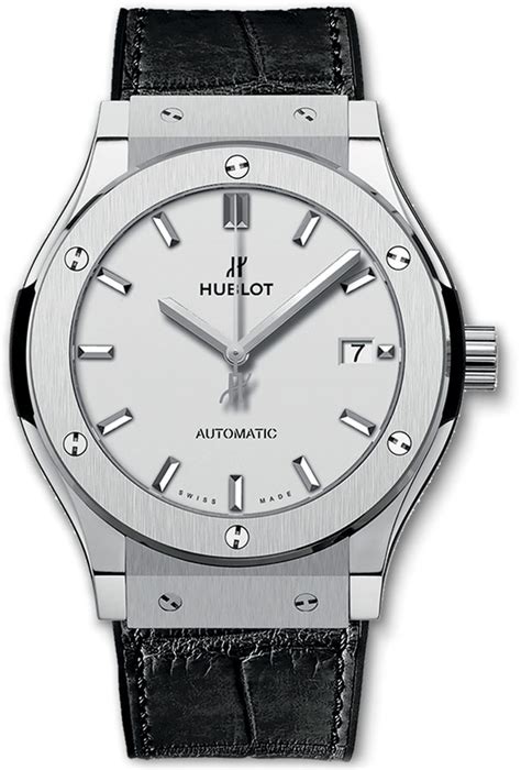 hublot 542.nx.2611.lr|Hublot 542.NX.2611.LR : Classic Fusion 42 Titanium / Opaline .